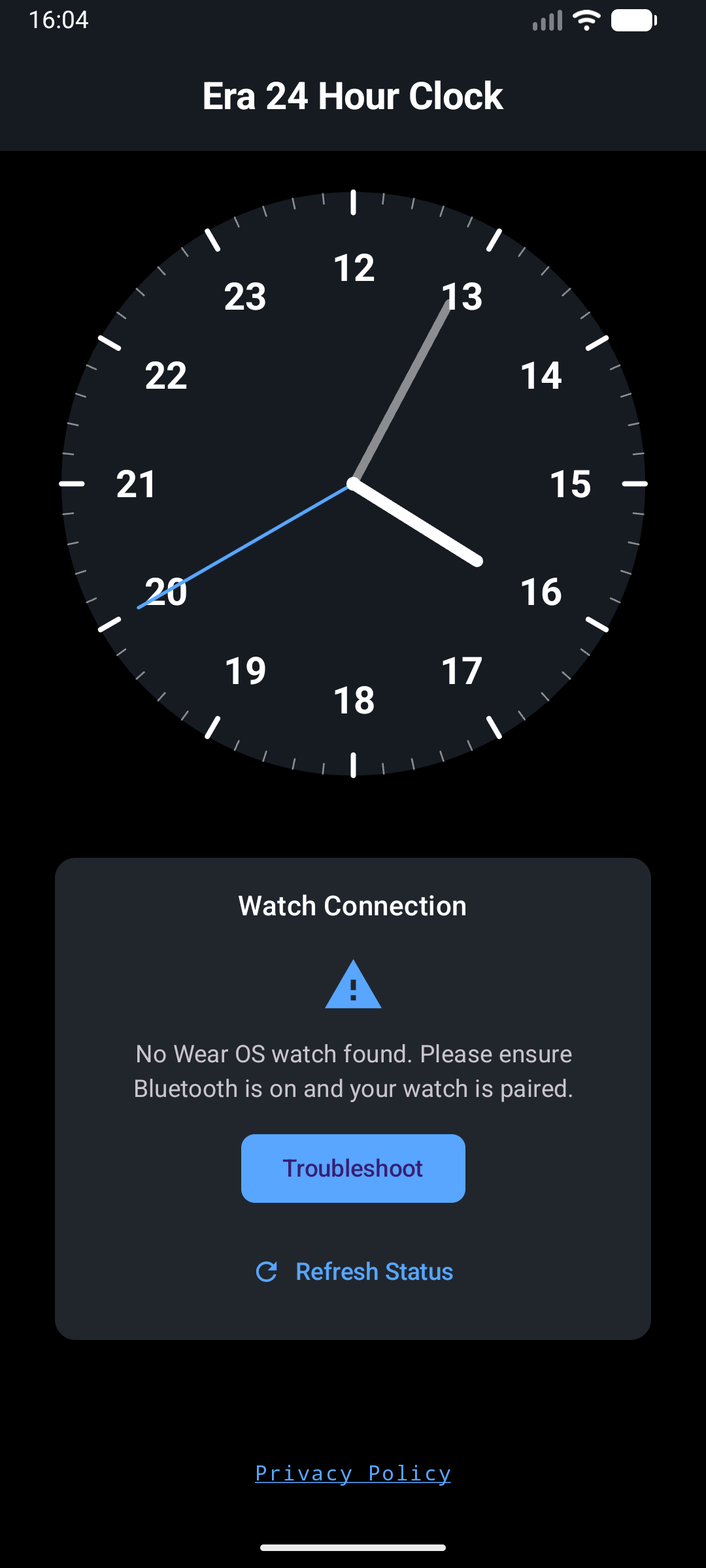 Era Companion Dark Mode